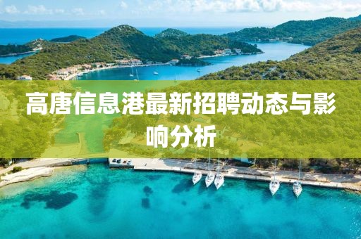 高唐信息港最新招聘动态与影响分析