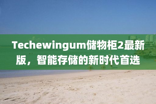 Techewingum储物柜2最新版，智能存储的新时代首选