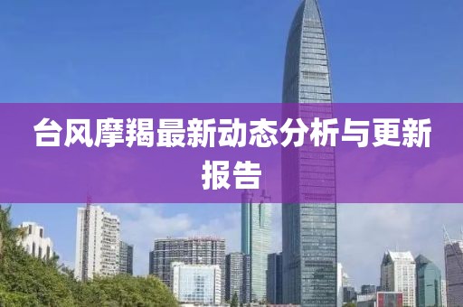 台风摩羯最新动态分析与更新报告