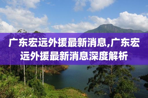 广东宏远外援最新消息,广东宏远外援最新消息深度解析