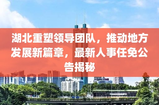 湖北重塑领导团队，推动地方发展新篇章，最新人事任免公告揭秘