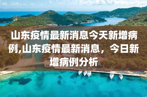 山东疫情最新消息今天新增病例,山东疫情最新消息，今日新增病例分析