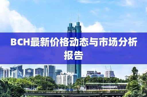 BCH最新价格动态与市场分析报告